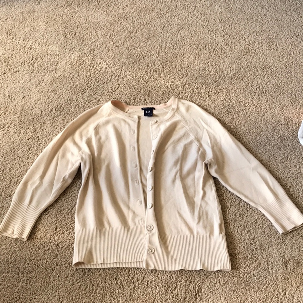 Light Cream/tan cardigan